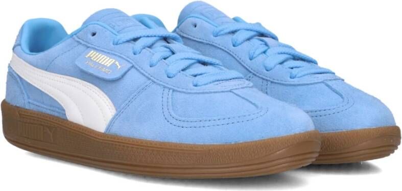 Puma Stijlvolle Palermo LTH Lage Sneakers Blue Dames