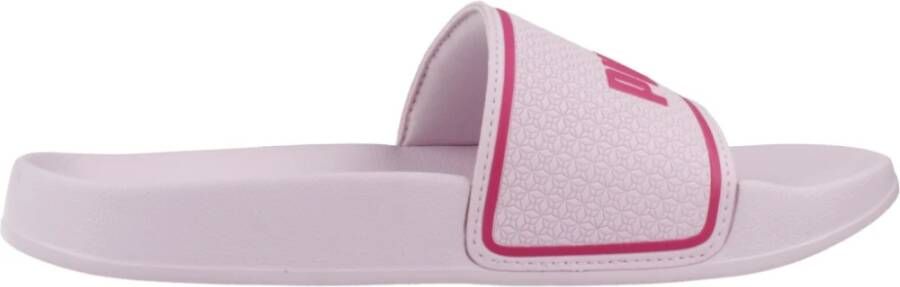 Puma Stijlvolle Sliders voor Kinderen Pink Dames