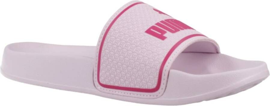 Puma Stijlvolle Sliders voor Kinderen Pink Dames