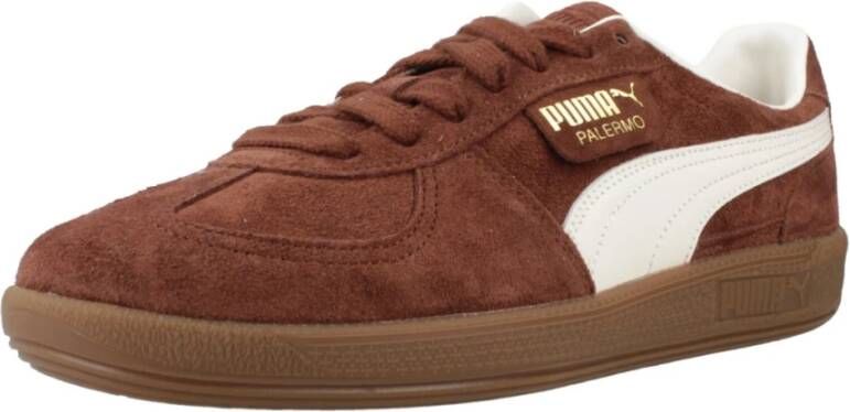 Puma Stijlvolle Sneakers Palermo Brown Heren