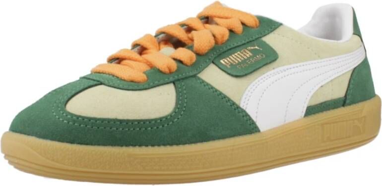 Puma Stijlvolle Sneakers voor Stadsleven Green Dames