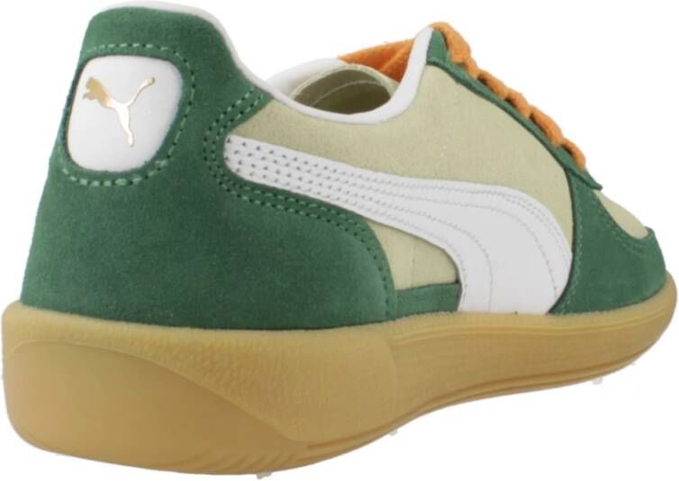 Puma Stijlvolle Sneakers voor Stadsleven Green Dames