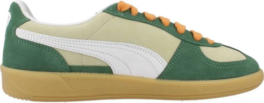 Puma Stijlvolle Sneakers voor Stadsleven Green Dames