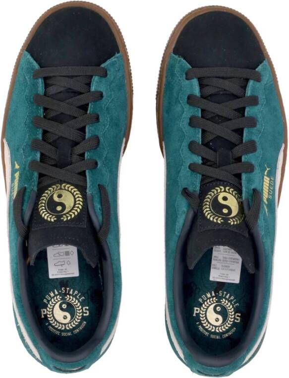 Puma Staple Sneakers Green Heren