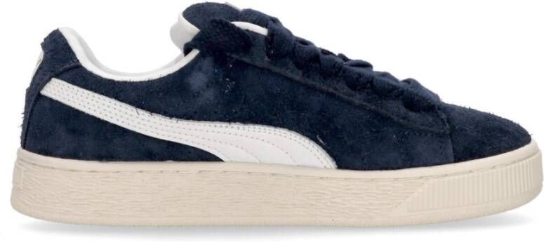 Puma Suede Hairy Club Lage Schoen Blue Heren