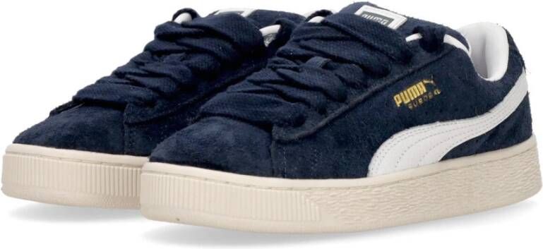 Puma Suede Hairy Club Lage Schoen Blue Heren