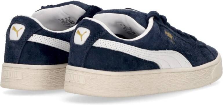 Puma Suede Hairy Club Lage Schoen Blue Heren