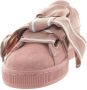 Puma Suede Heart Satin Platform Schoenen Pink Dames - Thumbnail 3