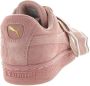 Puma Suede Heart Satin Platform Schoenen Pink Dames - Thumbnail 5