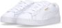 Puma Suede Lage Schoen Wit Damp Grijs White Heren - Thumbnail 4