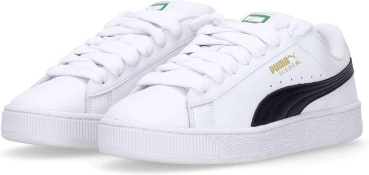 Puma Suede Lage Schoen Wit Zwart White Heren