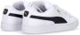 Puma Suede Lage Schoen Wit Zwart White Heren - Thumbnail 4