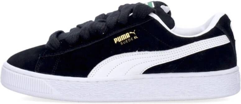 Puma Suede Lage Schoen Zwart Wit Black Heren