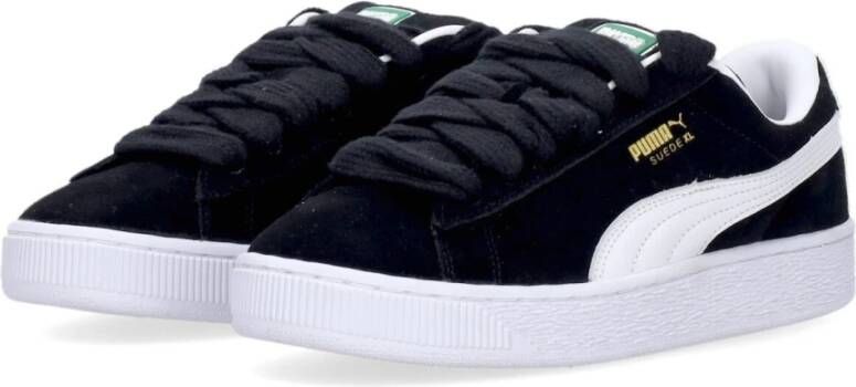 Puma Suede Lage Schoen Zwart Wit Black Heren