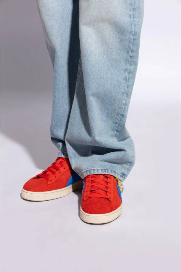 Puma Suede X ONE Piece sneakers Red Heren