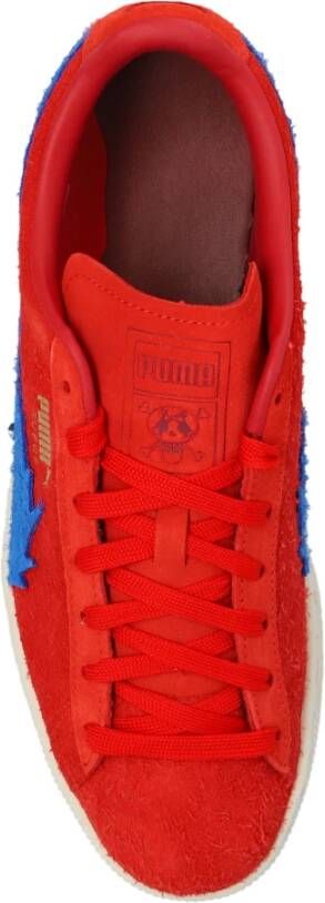 Puma Suede X ONE Piece sneakers Red Heren