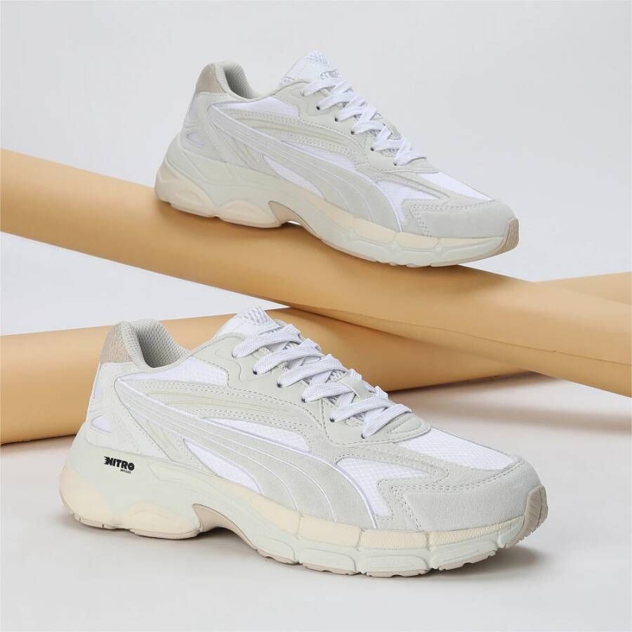 Puma Stijlvolle Nitro Canyons Sneakers voor Dames Wit Dames