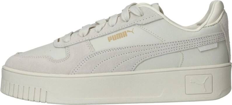 Puma Trendy Street Sneaker voor Dames in Warm Beige Dames