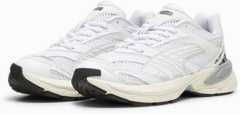 Puma Velophasis Mesh Sneakers Wit White Heren