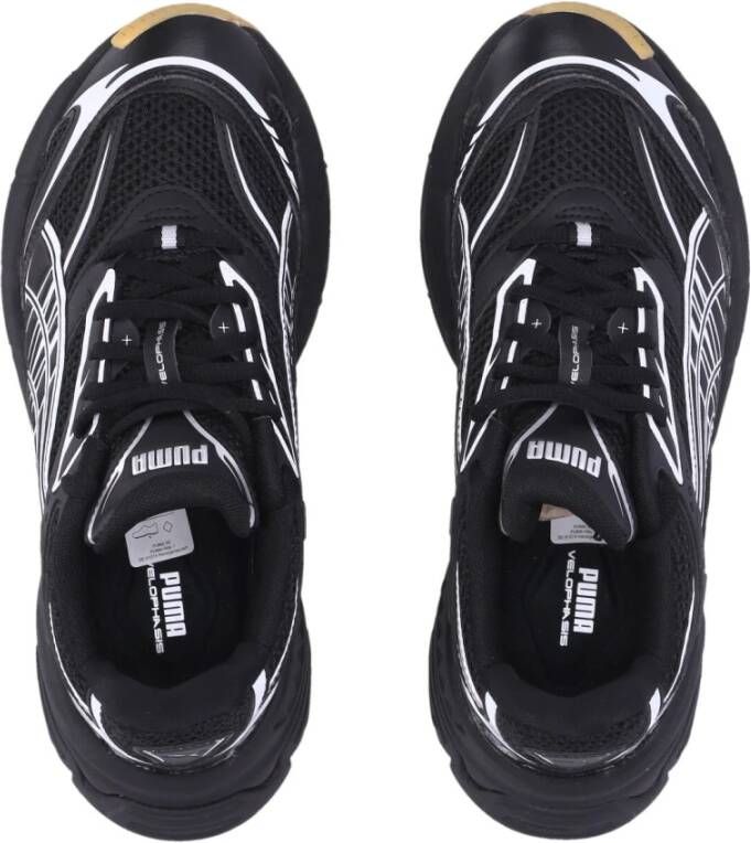 Puma Velophasis Zwart Wit Lage Sneaker Black Heren