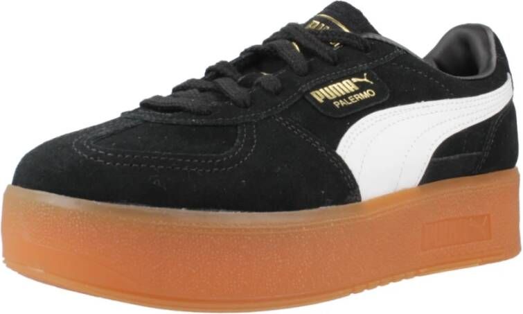 Puma Verhoogde Palermo Sneakers Black Dames