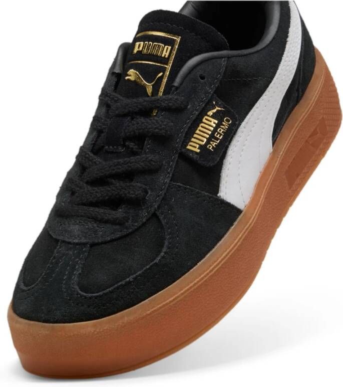 Puma Verhoogde Palermo Sneakers Black Dames