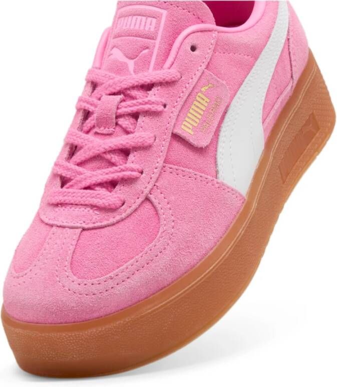 Puma Verhoogde Palermo Sneakers Pink Dames