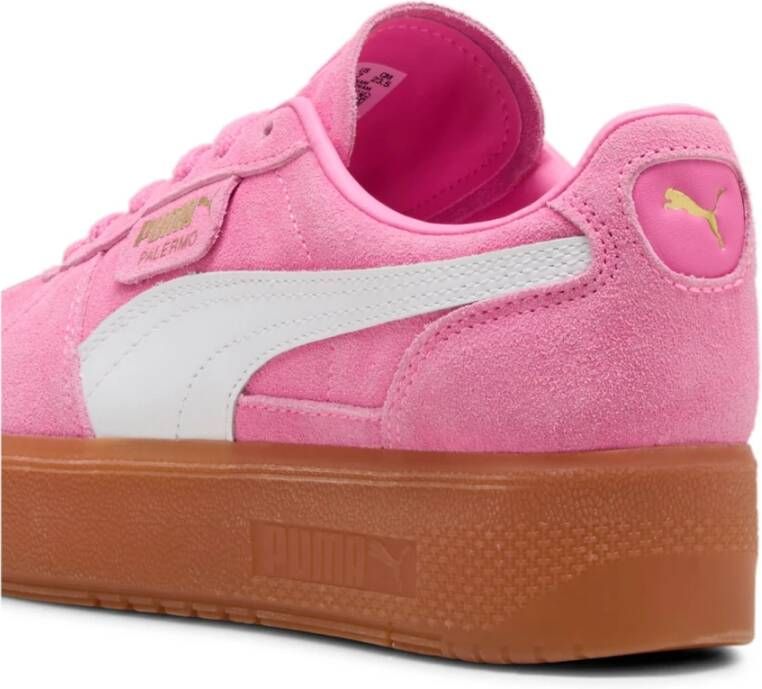 Puma Verhoogde Palermo Sneakers Pink Dames