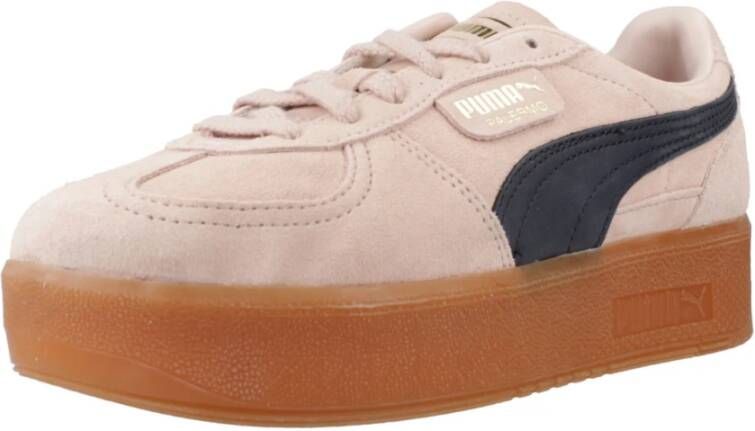 Puma Verhoogde Palermo Sneakers Pink Dames