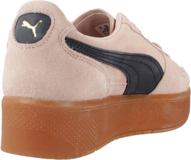 Puma Verhoogde Palermo Sneakers Pink Dames