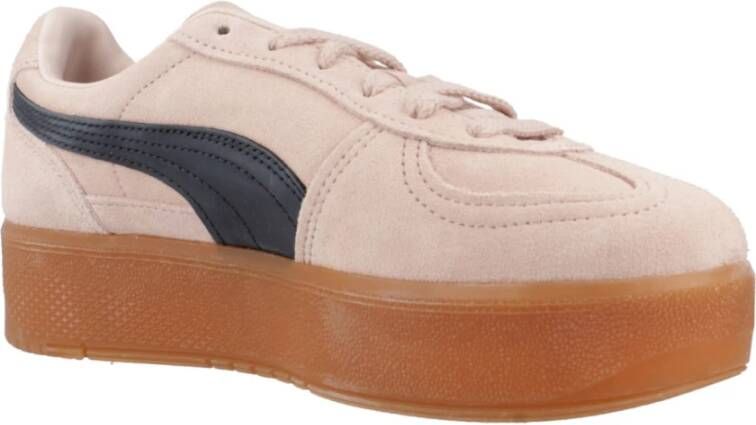 Puma Verhoogde Palermo Sneakers Pink Dames