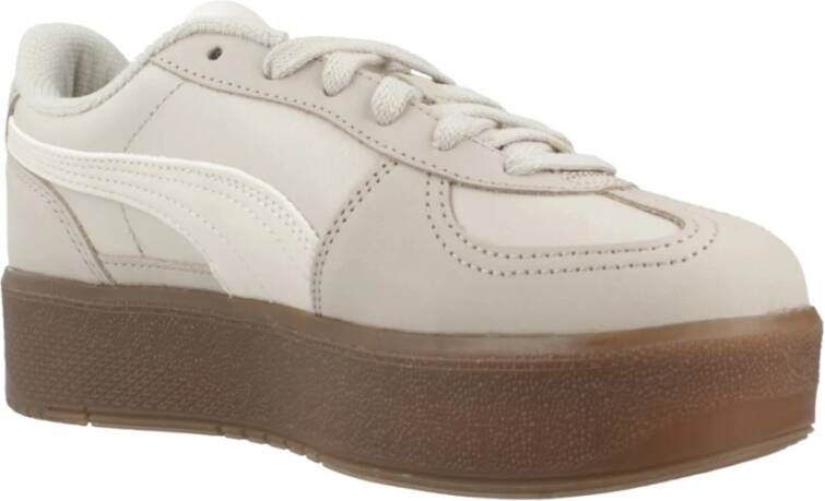 Puma Verhoogde Sneakers voor Vrouwen Beige Dames