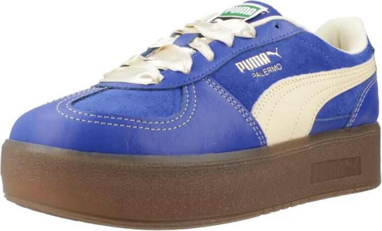 Puma Verhoogde Sneakers voor Vrouwen Blue Dames