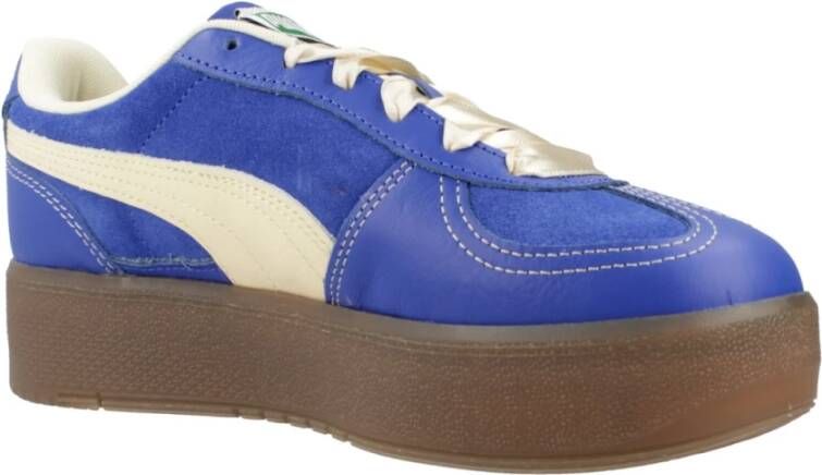 Puma Verhoogde Sneakers voor Vrouwen Blue Dames