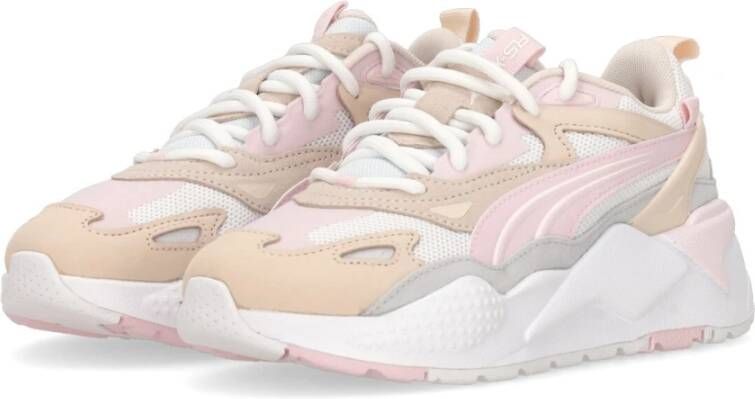 Puma Wit Rosebay Lage Sneaker Rs-X Multicolor Dames