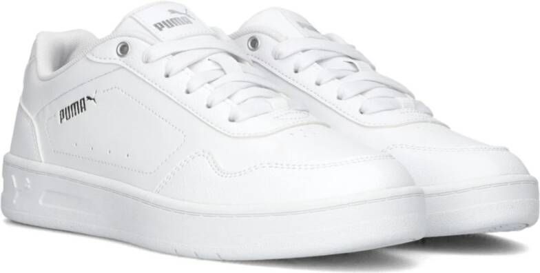 Puma Witte Court Classy Lage Sneakers White Dames