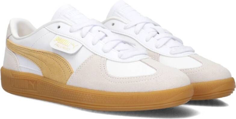 Puma Witte Lage Sneakers Palermo Lth White Dames