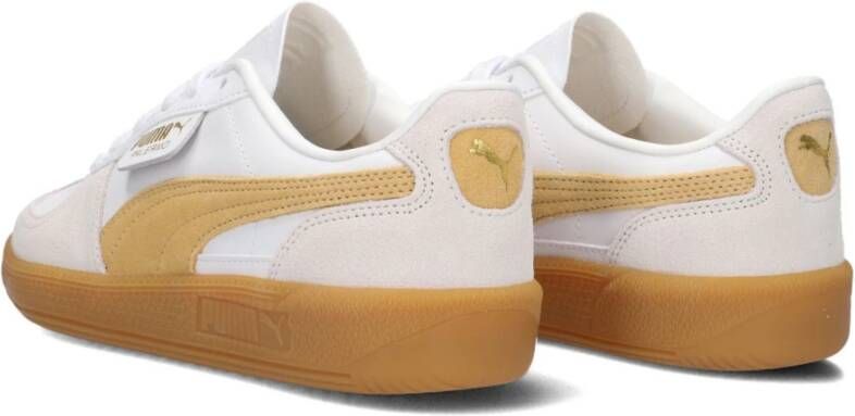 Puma Witte Lage Sneakers Palermo Lth White Dames