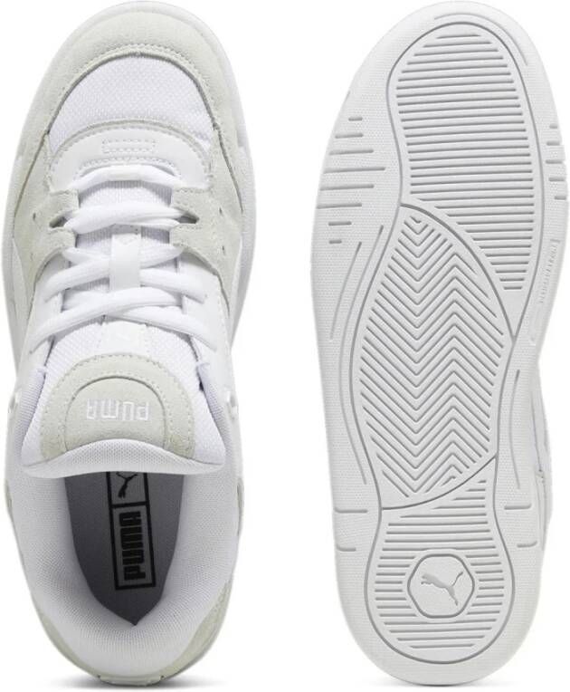 Puma Witte Leren Sneakers Herfst Winter 2024 White Heren