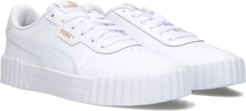 Puma Witte stijlvolle sneakers voor dames White Dames