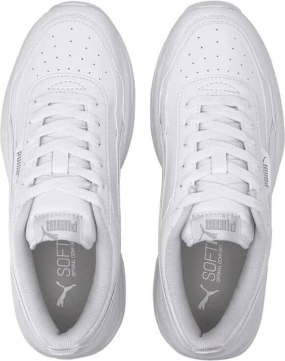 Puma Witte Vrijetijdssneakers voor Vrouwen White Dames