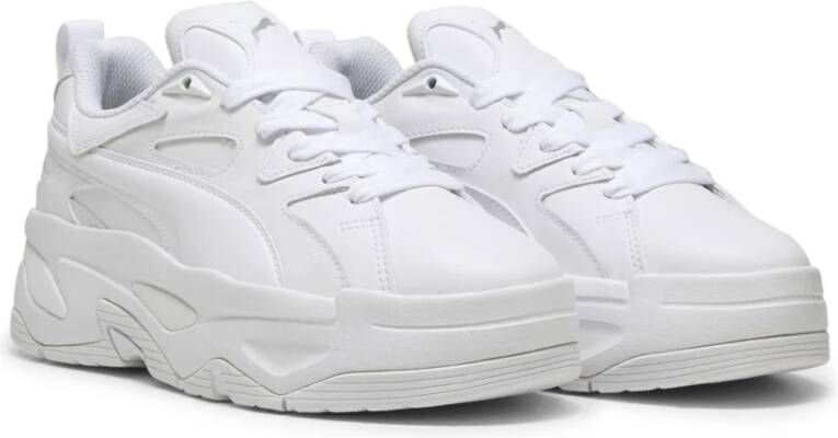 Puma Witte Vrijetijdssneakers voor Vrouwen White Dames