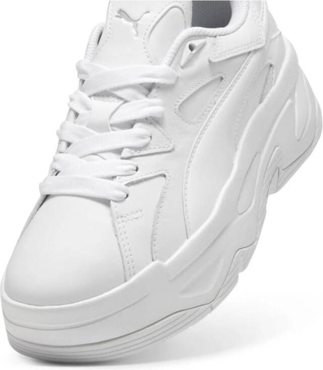 Puma Witte Vrijetijdssneakers voor Vrouwen White Dames