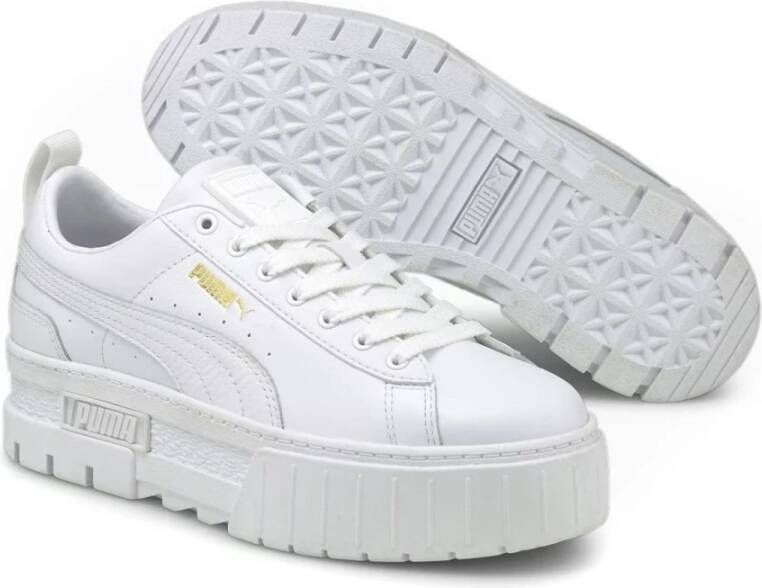 Puma Witte Vrijetijdssneakers voor Vrouwen White Dames