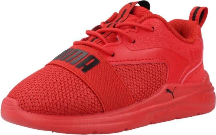 Puma Zachte Wired Sneakers voor Kinderen Red Heren