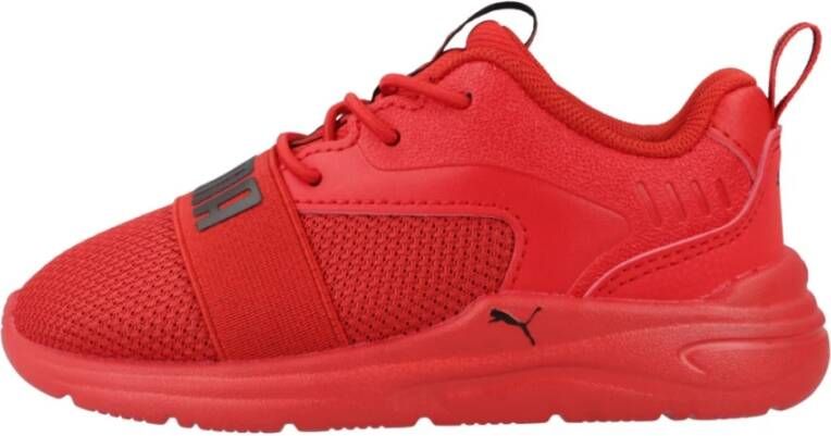 Puma Zachte Wired Sneakers voor Kinderen Red Heren