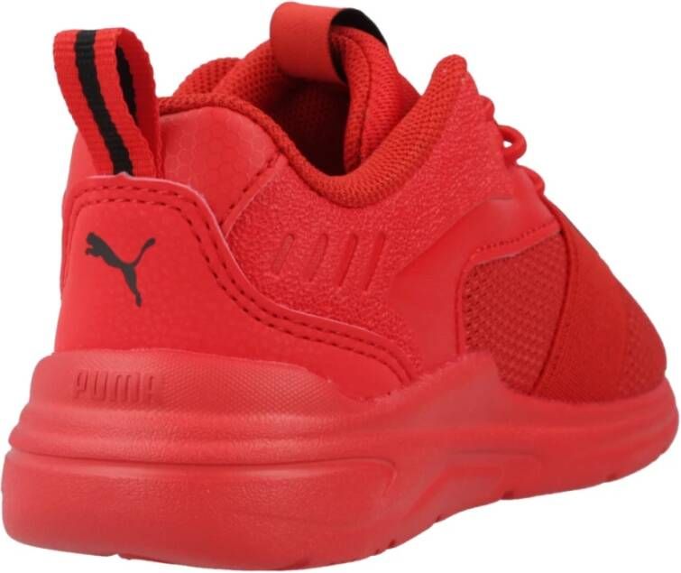 Puma Zachte Wired Sneakers voor Kinderen Red Heren