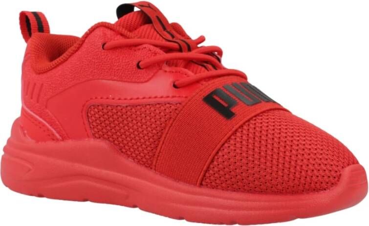 Puma Zachte Wired Sneakers voor Kinderen Red Heren