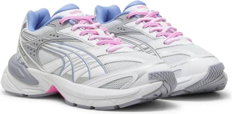 Puma Zilveren Vrijetijdssneakers voor Volwassenen Gray Dames