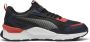 Puma Zwart Actief Rood Sneakers Black Heren - Thumbnail 4